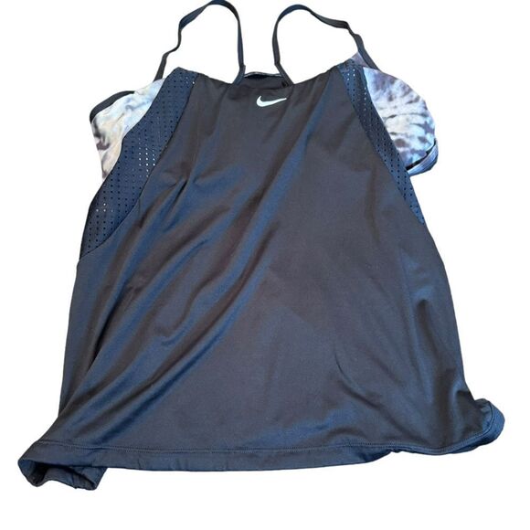 NWT Nike Earth Dye Layered Swim Tankini XL - Picture 4 of 7